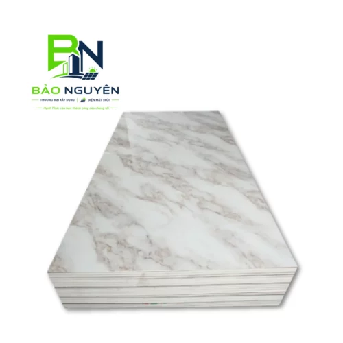 Tấm nhựa PVC giả đá (tấm cẩm thạch) ốp tường - Vật Liệu Bảo Nguyên