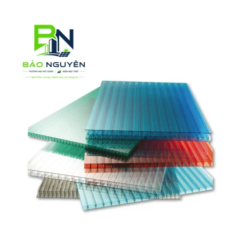 Tấm polycarbonate lấy sáng lợp mái - Vật Liệu Bảo Nguyên