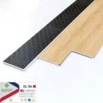 Sàn nhựa hèm khóa đế cao su 5mm