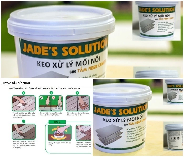 keo jadesolution Keo xử lý mối nối Jade Solution - hình thực tế 05