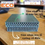 Tấm nhựa vật liệu Eco