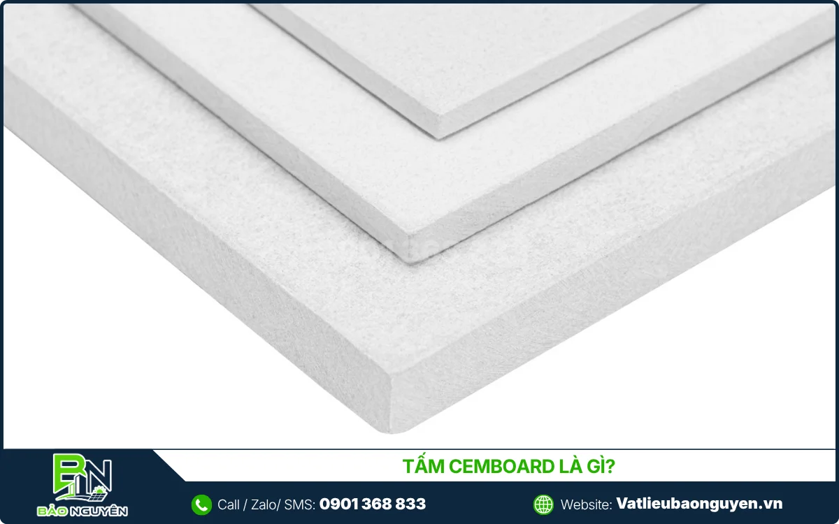 Tấm Cemboard Là Gì? Cấu Tạo, Thông Số Kỹ Thuật Và Ứng Dụng Thi Công Tại Vật Liệu Bảo Nguyên