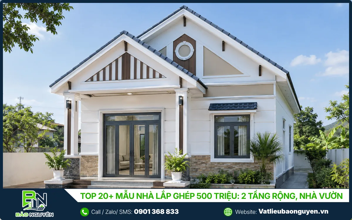 Nhà Lắp Ghép 500 Triệu