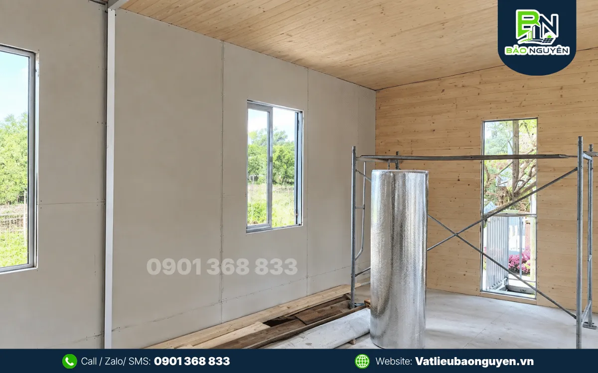 Thi công Mẫu nhà lắp ghép 150 triệu
