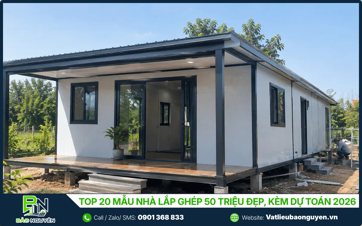 Nhà Lắp Ghép 50 Triệu
